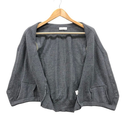 極美品◆グランサッソ ベスト メンズ グレー サイズ48 Gran Sasso 【AFB14】