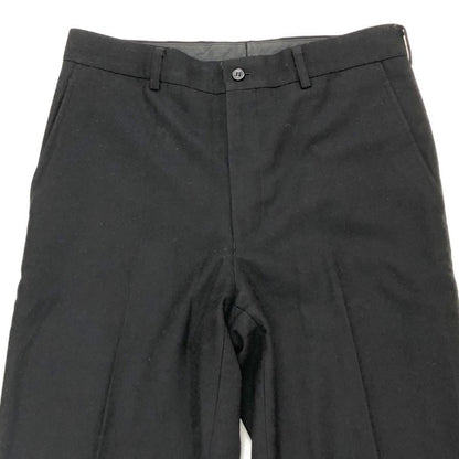 コムデギャルソン オム AD2001 ウールスラックス メンズ ブラック サイズS COMME des GARCONS HOMME 【AFB13】