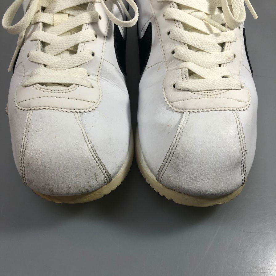 ナイキ コルテッツ ホワイト アンド ブラック 27.5cm DM4044 100 Nike Cortez White and Black 約27.5cm【AFD15】