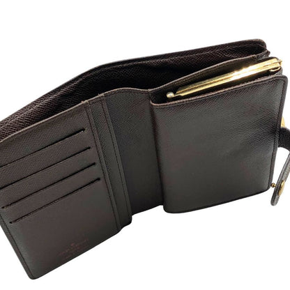 ルイヴィトン コンパクトウォレット モノグラム ポルトモネビエヴィエノワ N61664 財布 レザー ブラウン LOUIS VUITTON【AFI19】