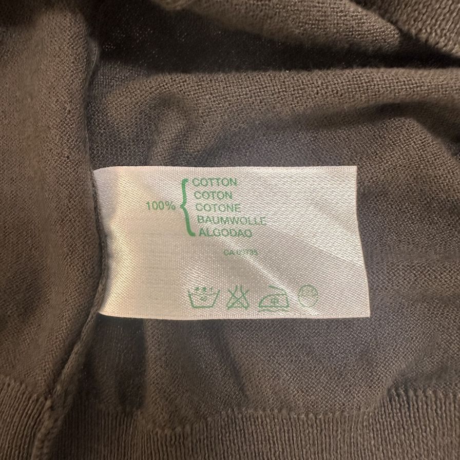 美品◆ジョンスメドレー ニットポロ ブラウン系 サイズXS メンズ JOHN SMEDLEY 【AFB10】