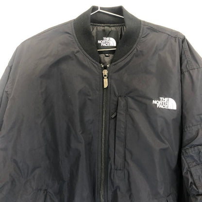 新品同様◆ザ ノース フェイス NY82552 MA-1ジャケット インサレーションボンバージャケット メンズ ブラック サイズXL THE NORTH FACE 【AFF22】