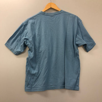 中古◆ヘリーハンセン 半袖Tシャツ 胸ジップポケット ブルー メンズ サイズM HELLY HANSEN 【AFB26】