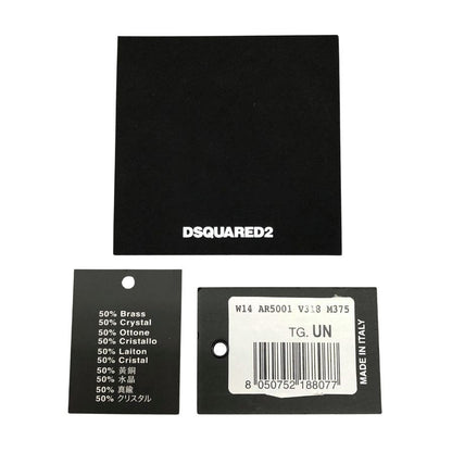 ディースクエアード ブレスレット 2連 ラインストーン ゴールド DSQUARED2【AFI11】【中古】