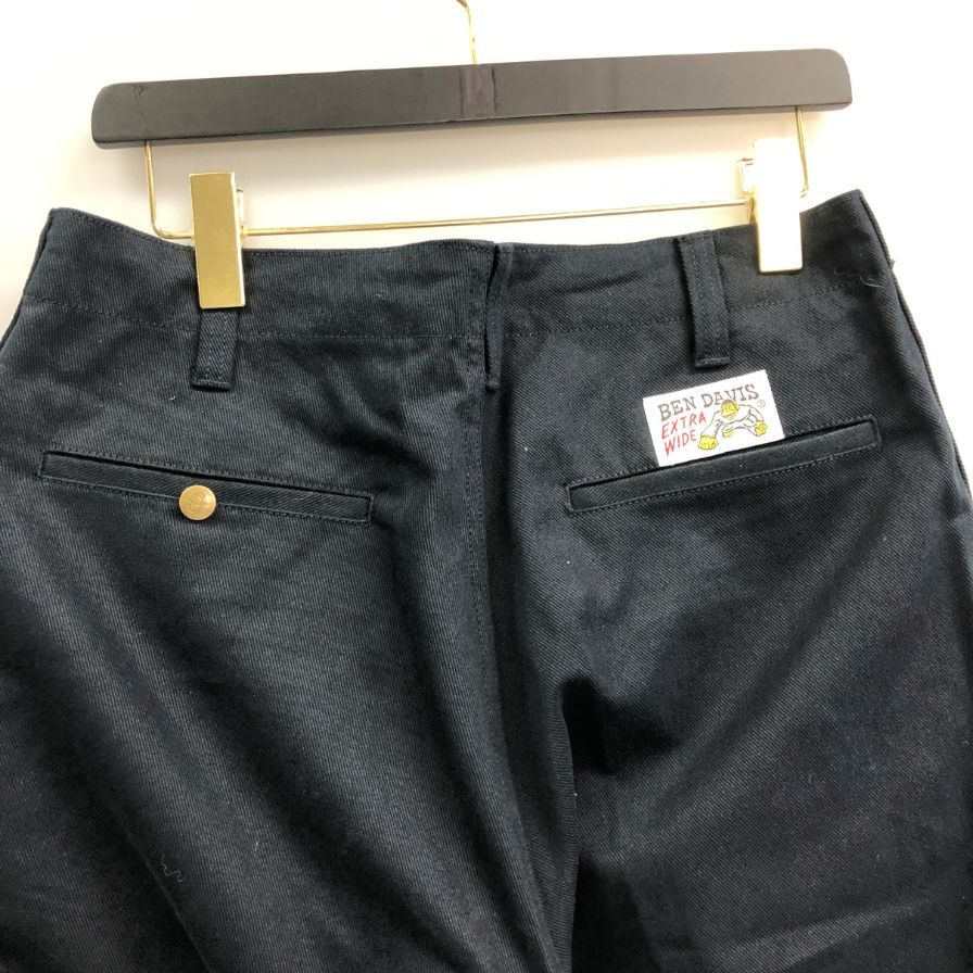 ベンデイビス エクストラワイド ワークパンツ ネイビー サイズL BEN DAVIS 【AFB44】