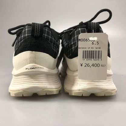 メレル トレッキングシューズ ビブラムソール オンタリオ スポーツ ブラック×ホワイト サイズ23.5cm  MERRELL 約23.5cm【AFD4】