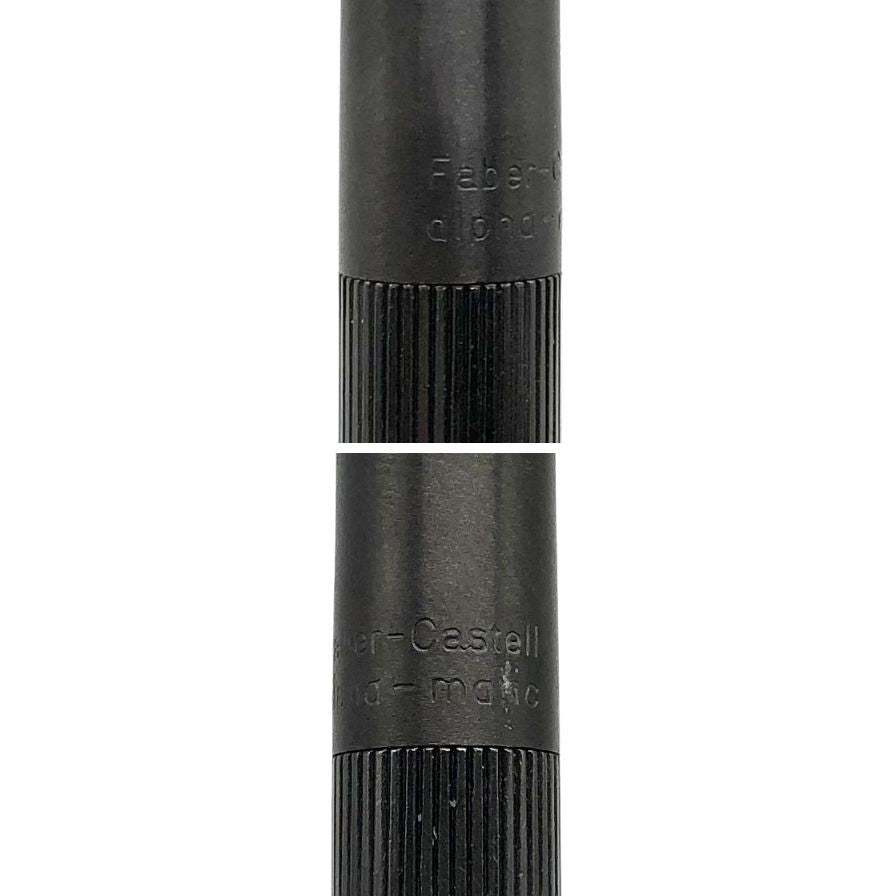 ファーバーカステル シャープペンシル ノック式 アルファマティック チタン ブラック 0.5mm FABER CASTELL alpha matic【AFI12】