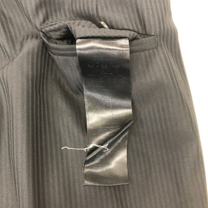 ジョルジオアルマーニ スーツ セットアップ シングル 2B ストライプ ブラック メンズ サイズ46 GIORGIO ARMANI【AFB48】