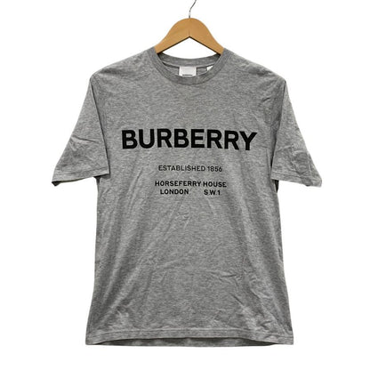 中古◆バーバリー ロンドン Tシャツ ロゴ 現行 メンズ サイズXXS グレー BURBERRY 【AFB37】