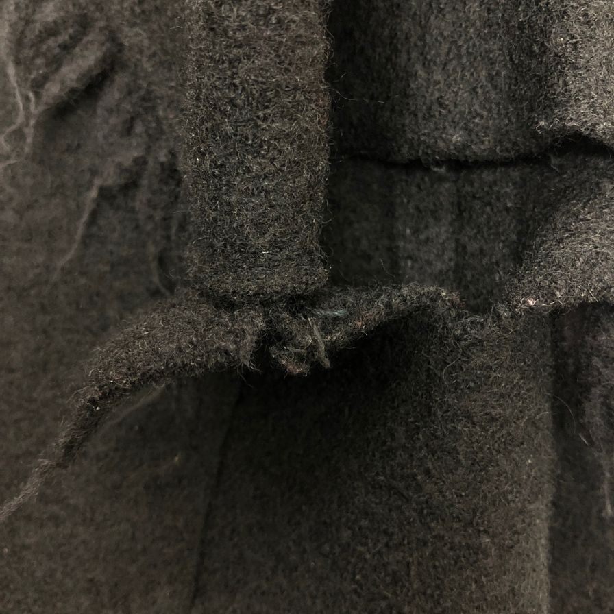 美品◆ボッテガヴェネタ ベスト フリンジ ウール 刺繍 ブラック レディース サイズ44 BOTTEGA VENETA 【AFB28】