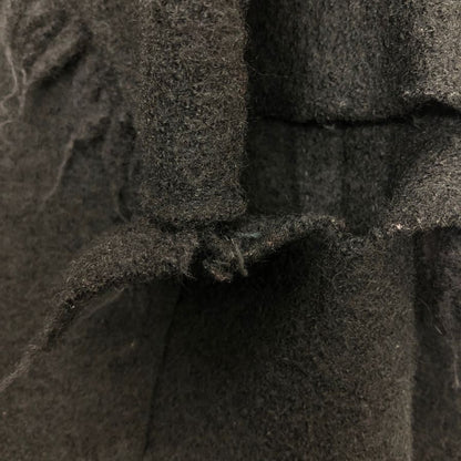 美品◆ボッテガヴェネタ ベスト フリンジ ウール 刺繍 ブラック レディース サイズ44 BOTTEGA VENETA 【AFB28】