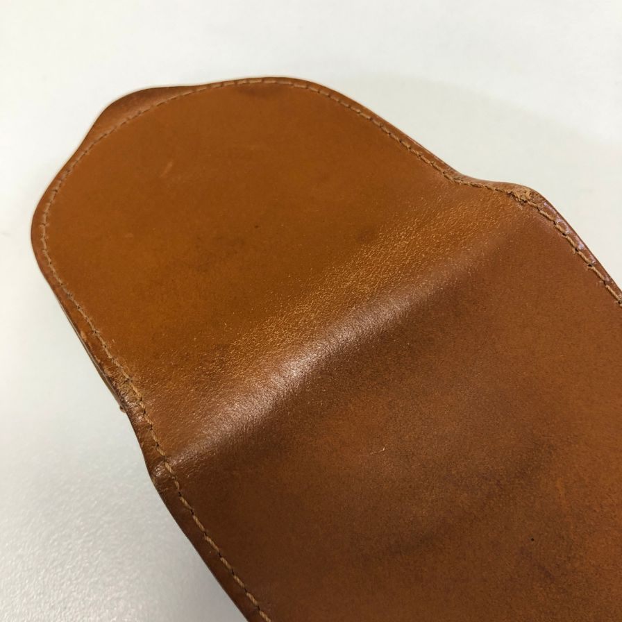 ホワイトハウスコックス コインケース ブライドルレザー ブラウン WHITEHOUSE COX【AFI3】【中古】