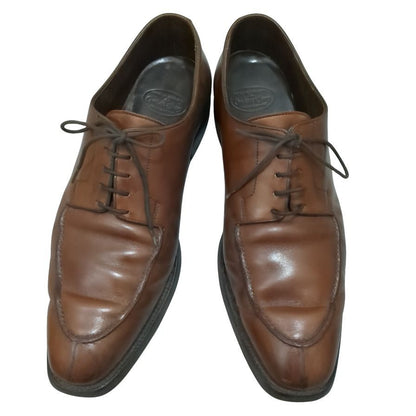 クロケット＆ジョーンズ ビチェスター Uチップ  カーフ ブラウン サイズUK7.5D CROCKETT&JONES ビジネスシューズ 約26.0cm【LA】【中古】