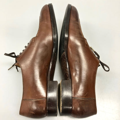 サンクリスピン AZALEA レザーシューズ Uチップ カーフ メンズ ブラウン サイズUK7.5 Saint Crispin's ビジネスシューズ 約26.0cm【LA】【中古】