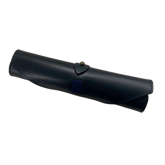 エムピウ ペンケース rotolo SUEDE blue ブルー m+