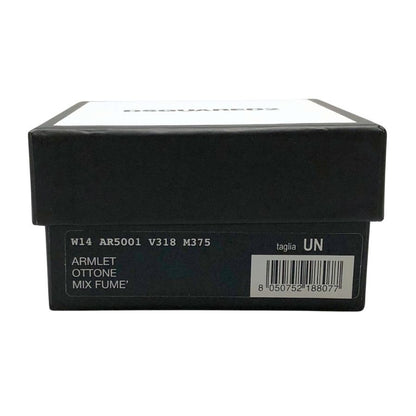 ディースクエアード ブレスレット 2連 ラインストーン ゴールド DSQUARED2【AFI11】【中古】