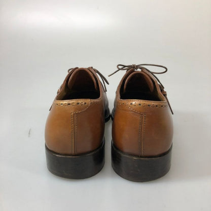 ルイヴィトン レザーシューズ シングルストラップ FR 0025 LVロゴ メンズ  サイズ7 ブラウン LOUIS VUITTON 約26.0cm【AFC48】