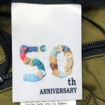 美品◆ロッキーマウンテン フェザーベッド×アナトミカ ダウンベスト カーフレザー メンズ サイズ40 ブラック Rocky Mountain Featherbed×ANATOMICA 【AFA8】