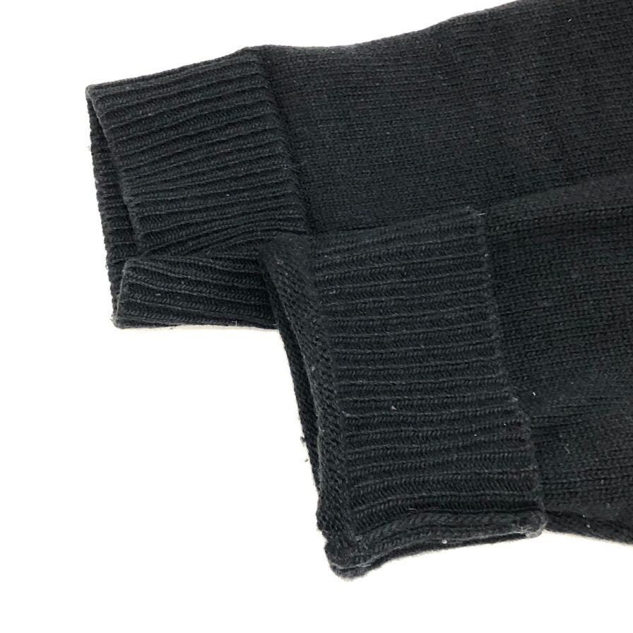 美品◆ストーンアイランド クルーネックニット ウール ブラック メンズ サイズM Stone Island 【AFB33】