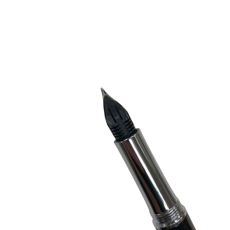 シェーファー 万年筆 インテンシティ ブラック×シルバー Fニブ SHEAFFER【AFI16】