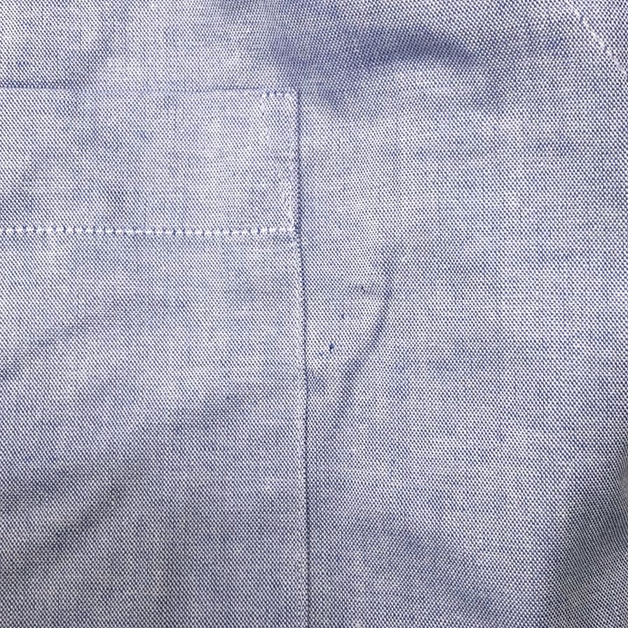 チャップス ボタンダウンシャツ 長袖 ブルー メンズ サイズ15.5 CHAPS【LA】