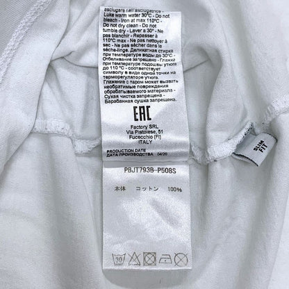 中古◆ニールバレット Tシャツ 20AW Hybrid Mohawk God TEE PBJT793B-P508S メンズ サイズXL ホワイト Neil Barrett 【AFB15】