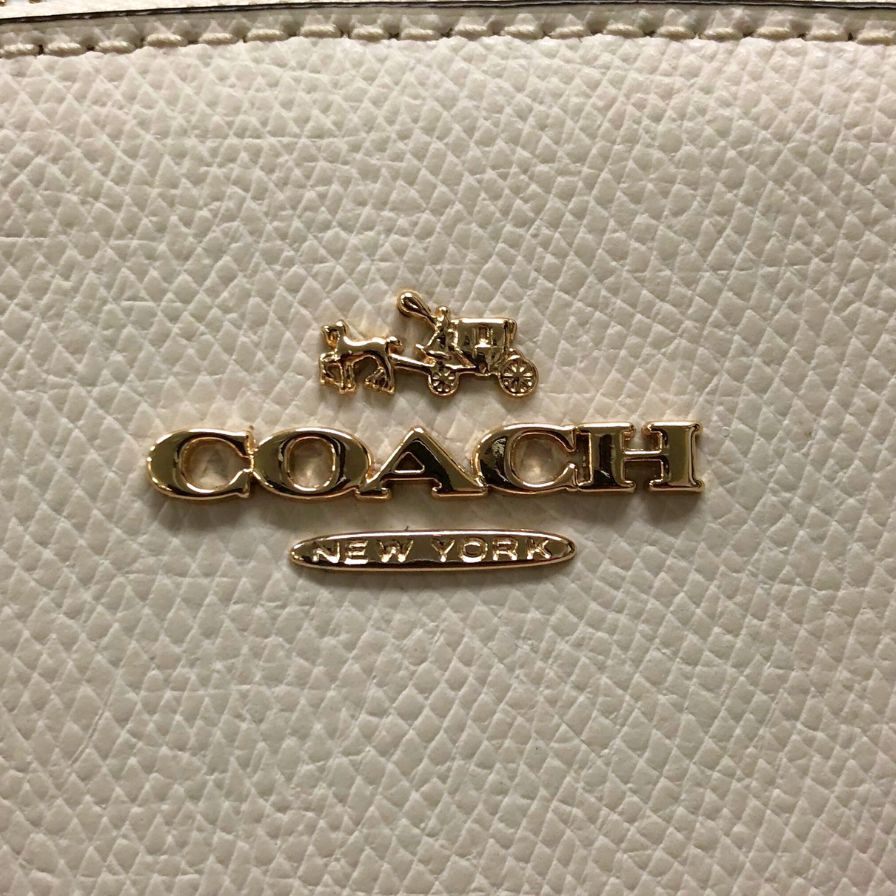 コーチ ショルダーバッグ クリスティ レザー 2way ホワイト COACH【AFE11】