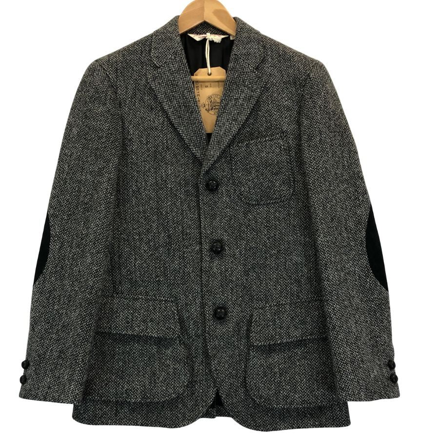 極美品◆ザ ラギッドクロージング ウール テーラード 3B ジャケット メンズ サイズ M グレー系 THE RUGGED CLOTHING 【AFA11】