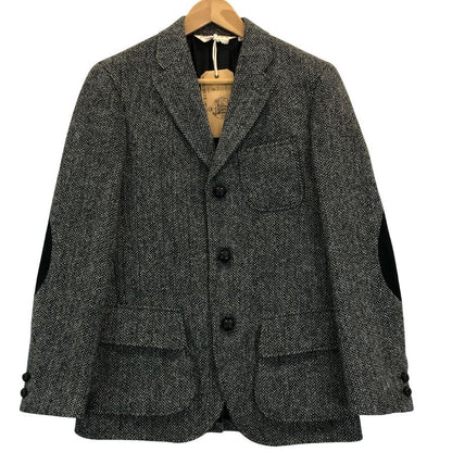 極美品◆ザ ラギッドクロージング ウール テーラード 3B ジャケット メンズ サイズ M グレー系 THE RUGGED CLOTHING 【AFA11】