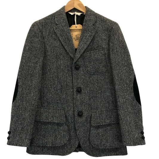 極美品◆ザ ラギッドクロージング ウール テーラード 3B ジャケット メンズ サイズ M グレー系 THE RUGGED CLOTHING 【AFA11】