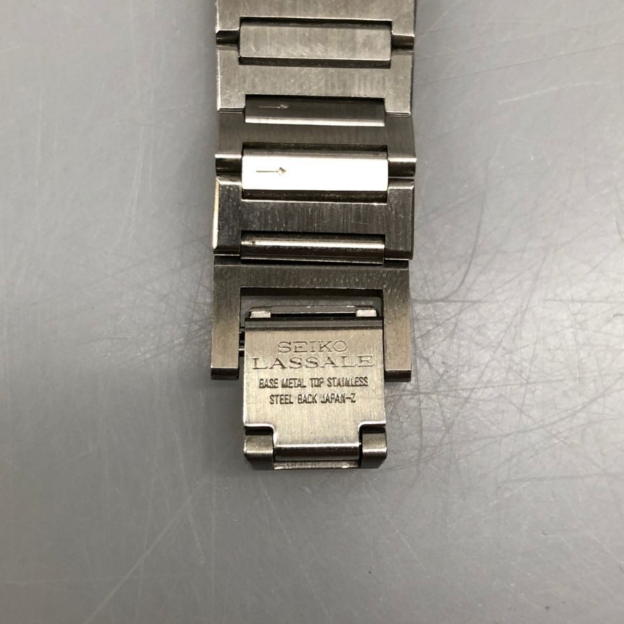 セイコー ラサール クオーツ スクエア シルバー レディース 6730-5269 SEIKO【AFI15】