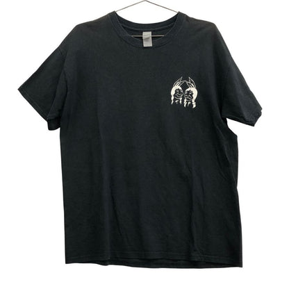 中古◆ギルダン Tシャツ 90年代 原子刺責屋 ブラック メンズ サイズL GILDAN 【AFB39】