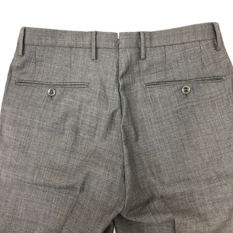 インコテックス パンツ スラックス ウール100% SUPER100'S SLIM FIT メンズ グレー サイズ44 Incotex 【AFB42】