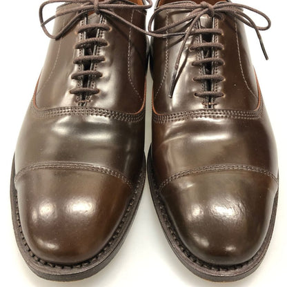 アレンエドモンズ レザーシューズ 5925 パークアベニュー コードバン キャップトゥ バーガンディ メンズ サイズUK7 Allen Edmonds PARK AVENUE ビジネスシューズ 約25.5cm【LA】【中古】