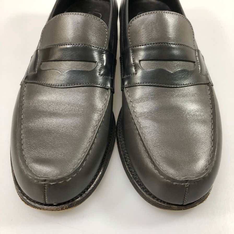 ジェイエムウエストン レザーシューズ 180 シグニチャーローファー  ブラック サイズUK 5D J.M.WESTON ローファー 約24.0cm【LA】【中古】