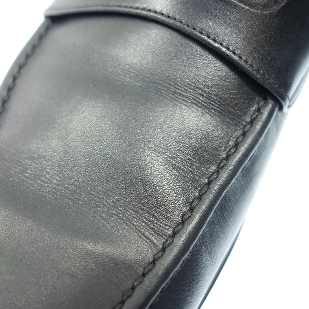 Used ◆YANKO loafer leather men's black size 6 YANKO [AFC43] 