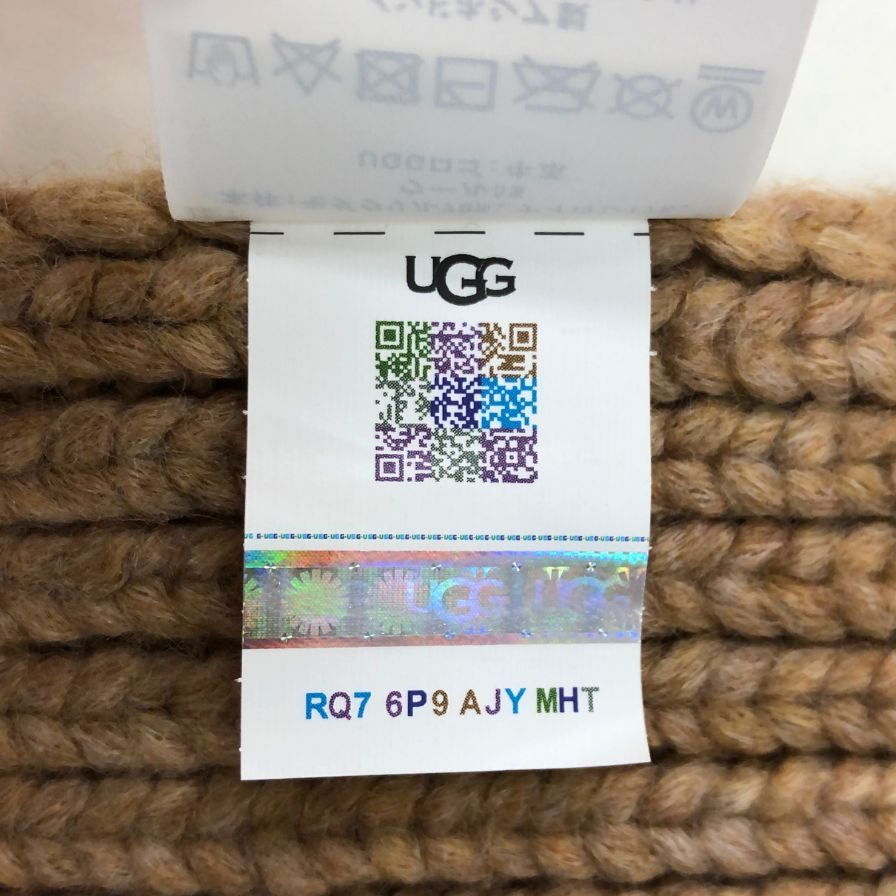 アグ ストール ウール ブラウン ユニセックス UGG【AFB55】