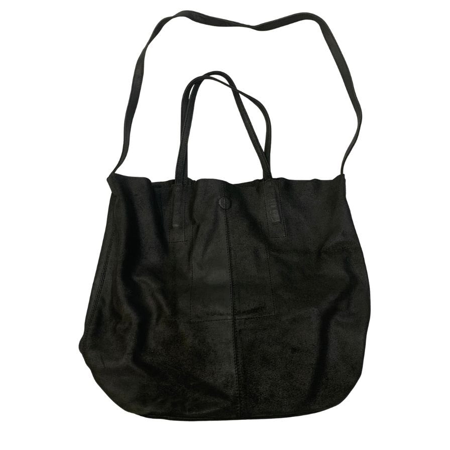 モルフェ 3WAY MEDIUM TOTE ブラック ゴートレザー Morphee【AFE4】
