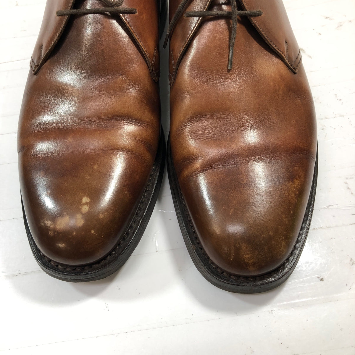 クロケット&ジョーンズ チャッカブーツ チルターン ブラウン メンズ サイズUK8.5E CROCKETT&JONES CHILTERN 約27.0cm【ACF47】