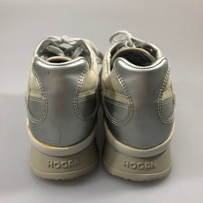 ホーガン メッシュスニーカー レディース グレー サイズ37.5 HOGAN 約24.5cm【AFD13】
