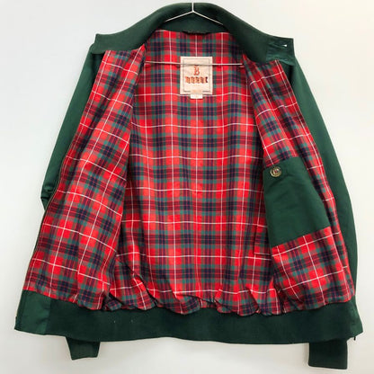 中古◆バラクータ ブルゾン ハリントンジャケット G9 スウィングトップ メンズ グリーン サイズ36 BARACUTA 【AFB3】