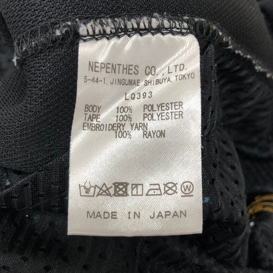 ニードルズ トラックパンツ ストレート ブラック×ブルー サイズS メンズ ジャージ Needles 【AFB18】