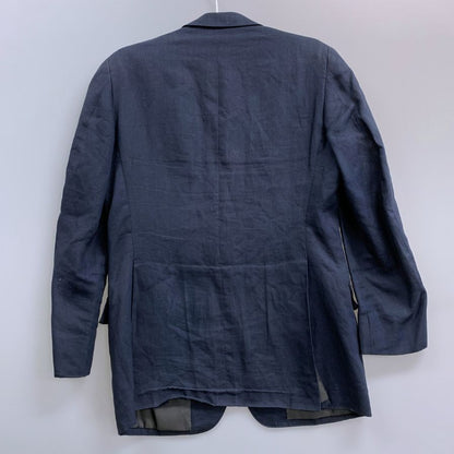 中古■アクアスキュータム 80S テーラードジャケット CLUB 92 イングランド製 ネイビー メンズ Aquascutum 【AFA11】