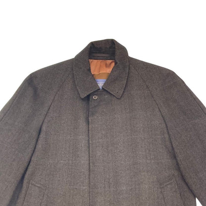 Used ◆ Gieves &amp; Hawkes Baru Color Coat Cashmere Blend Wool Men's Charcoal Gray Size M Equivalent Gieves&amp;Hawkes [AFB16] 