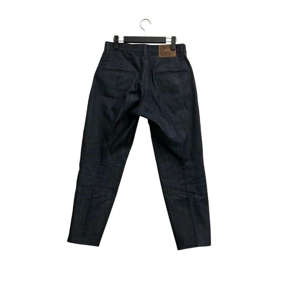 ネメス デニムパンツ デニムスラックス ボタンフライ 立体裁断 インディゴ サイズS メンズ NEMETH 【AFB35】