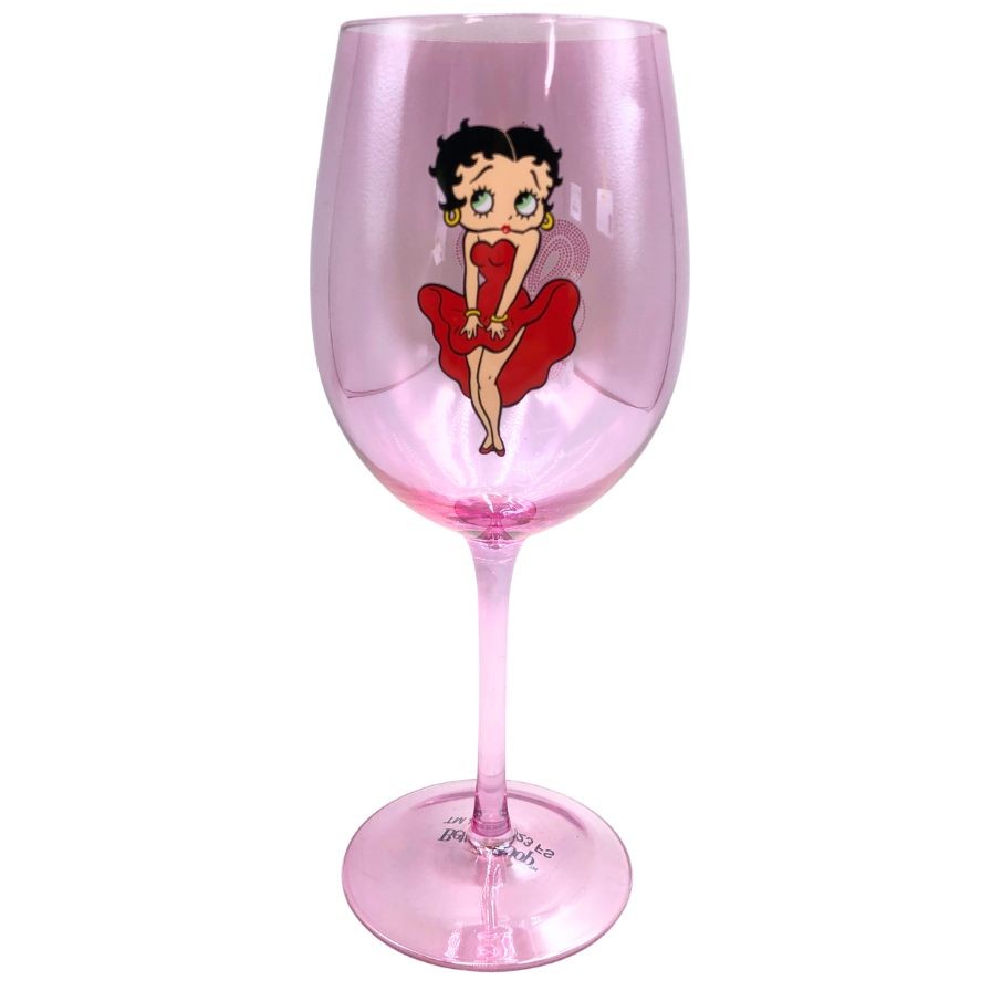 ダイヤモンドロック ベティー ブープ シャンパングラス ピンク D.ROCK BETTY BOOP【AFI28】【中古】