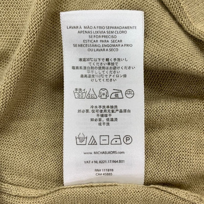 美品◆マイケルコース レディース トップス タンクトップ レーヨン シルク＆カシミア混 サイズS ブラウン系 MICHAEL KORS 【AFB7】