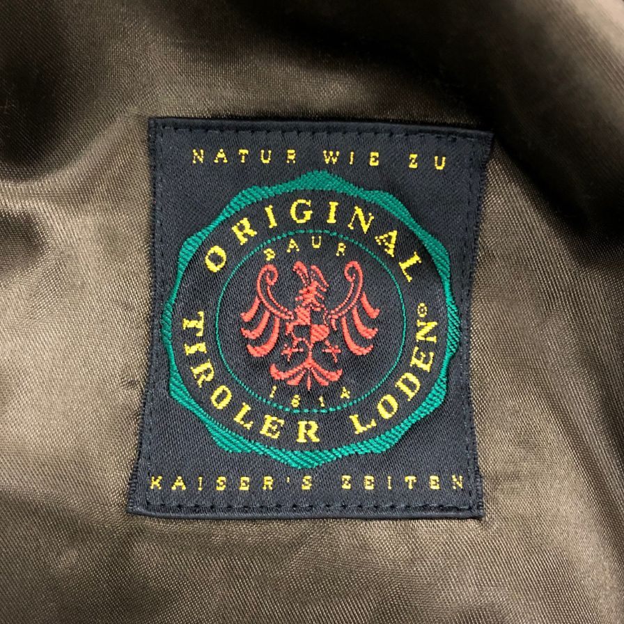 極美品◆アクアスキュータム ローデンコート ウール オリーブ  サイズ36 メンズ Aquascutum 【AFA4】