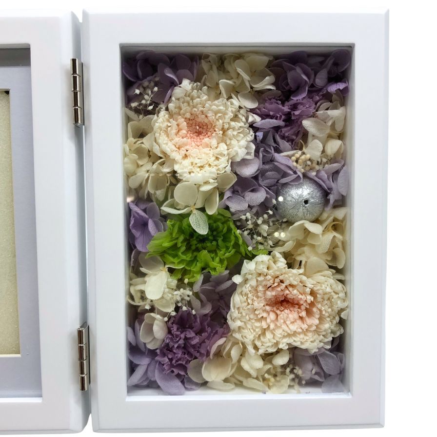 リズカ ブリザード フラワー 2点一式 Preserved Flowers【AFI28】【中古】