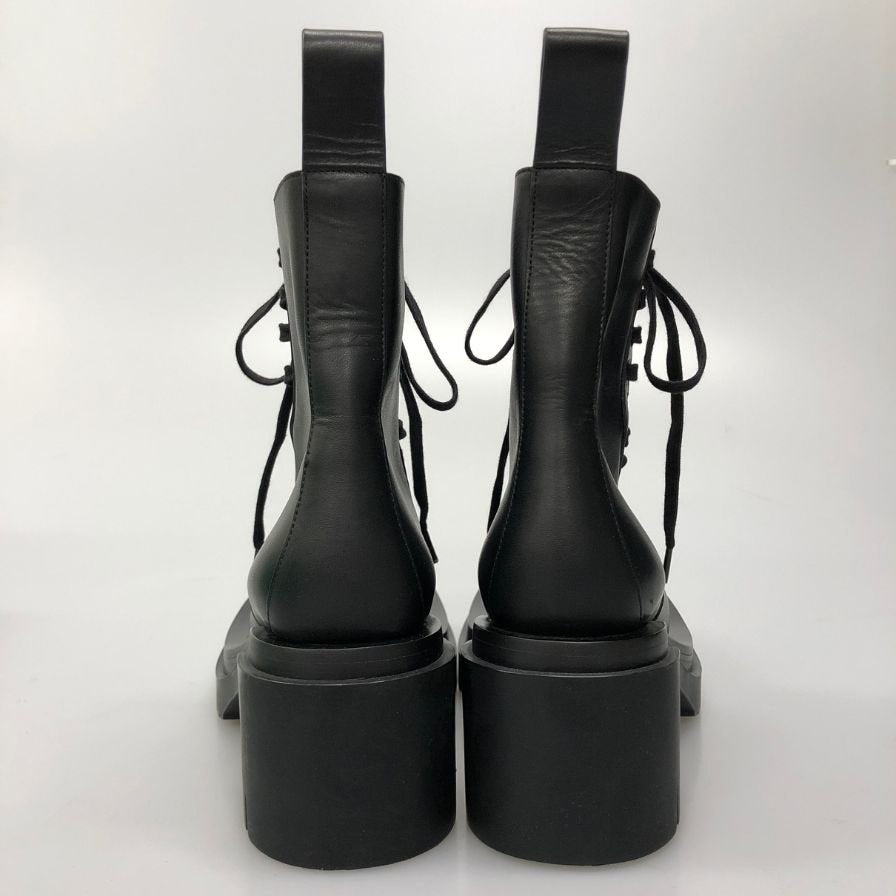 ボッテガヴェネタ ブーツ LUG ANKLE ブラック サイズ35 レディース BOTTEGA VENETA 約21.5cm【AFD4】